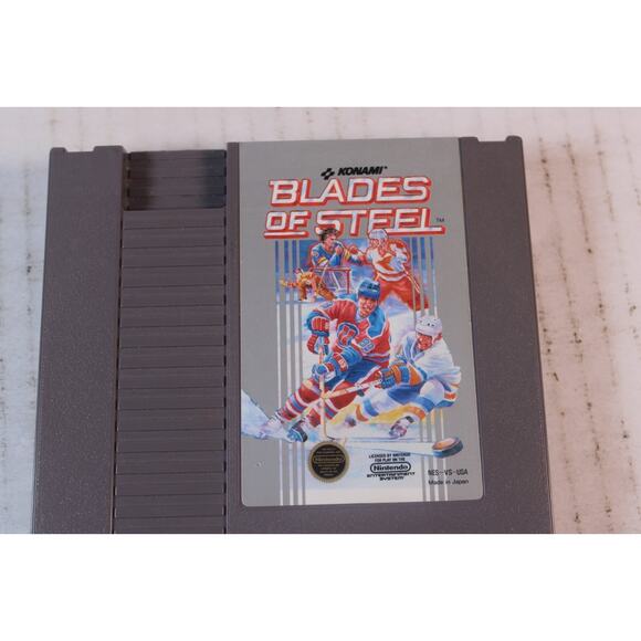 Blades of Steel Hockey (Nintendo NES) Original Authentic By Konami 1988 - Picture 6 of 7